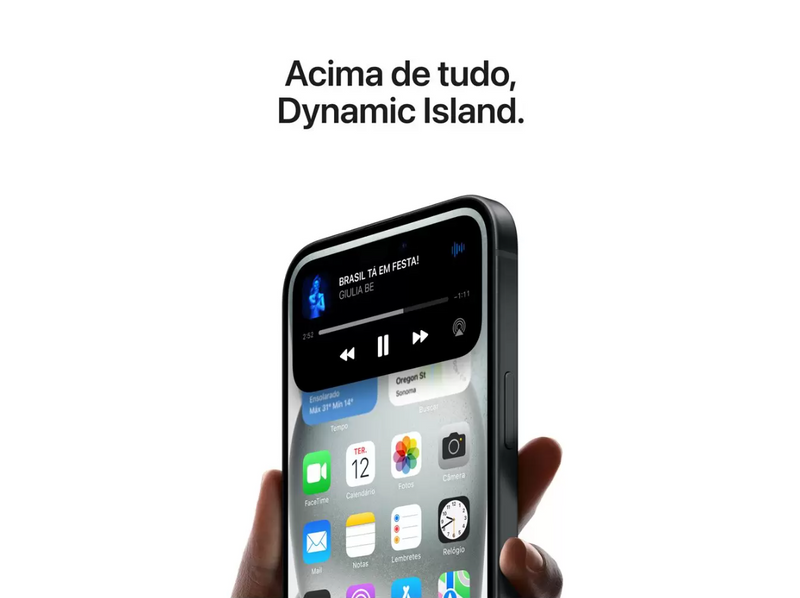 Apple iPhone 15 Preto 6,1" 48MP iOS 5G - Minha loja